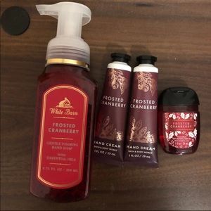 BBW Frosted Cranberry Combo